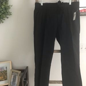 Black Gap Bow-waist Pants